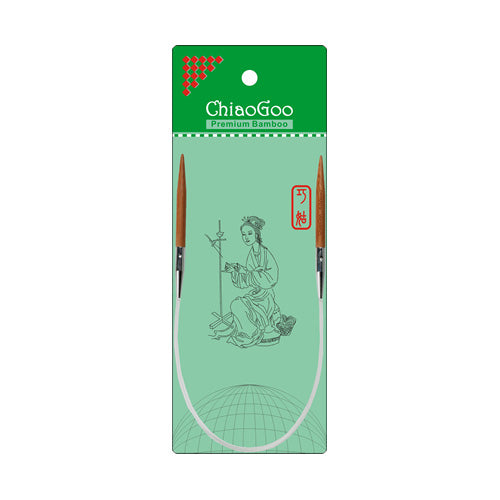 ChiaoGoo Bamboo Circular Knitting Needles 16"