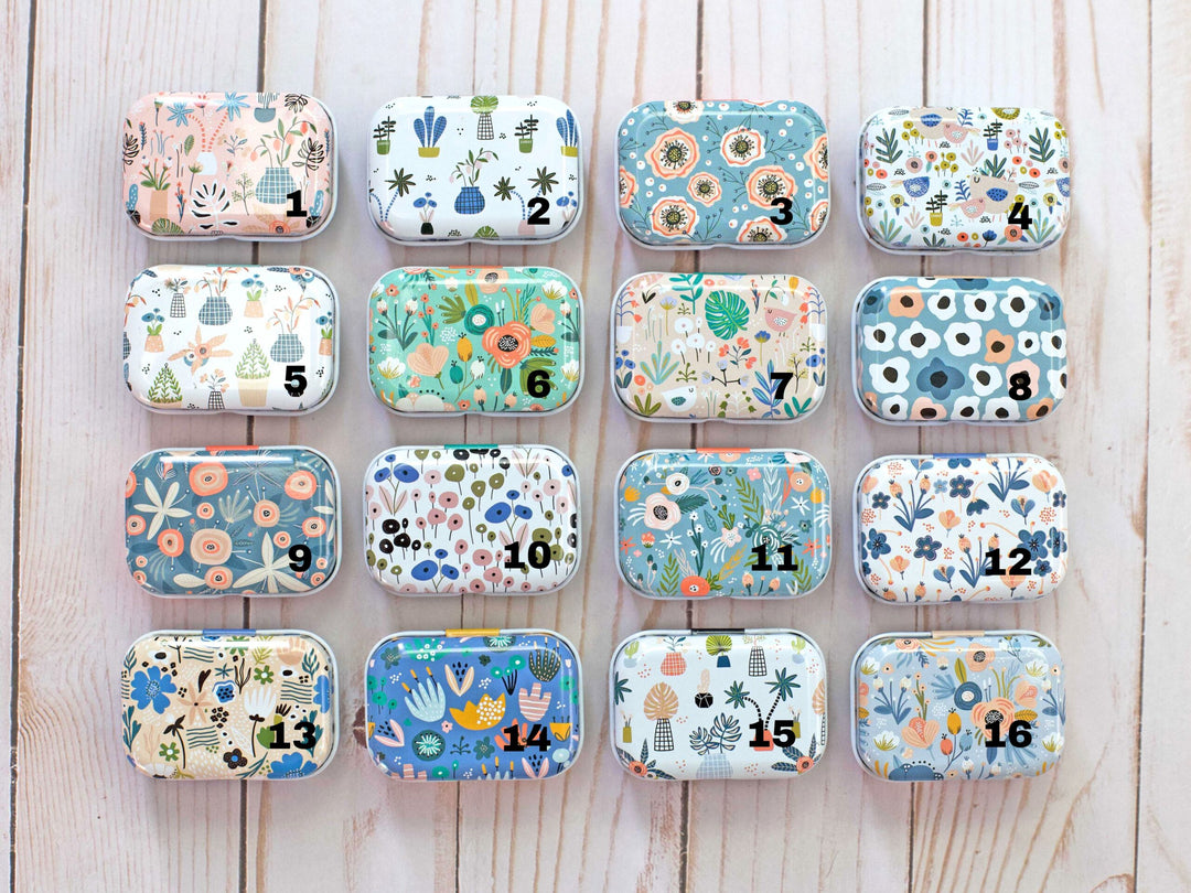 Floral Storage Tins