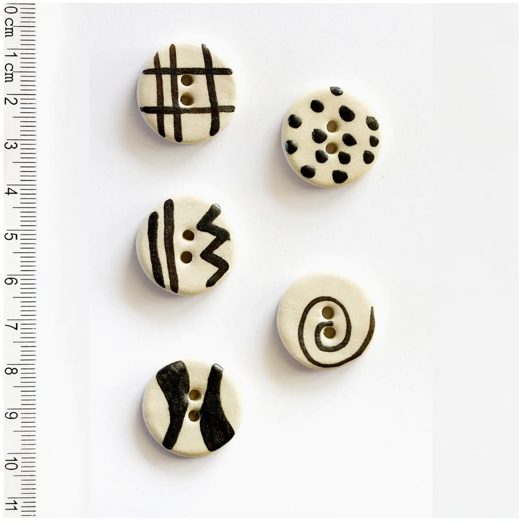 Ceramic Washable Buttons