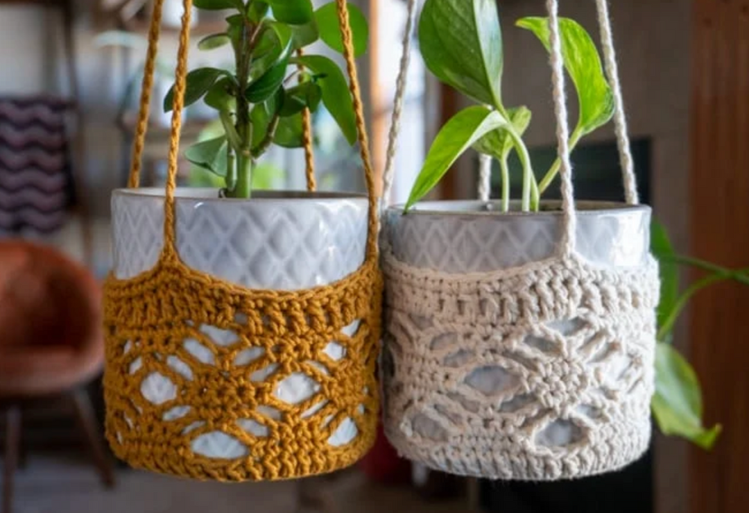 Last-Minute Gifts - Crochet Plant Hanger: Saturday, December 12  1:00-3:00pm