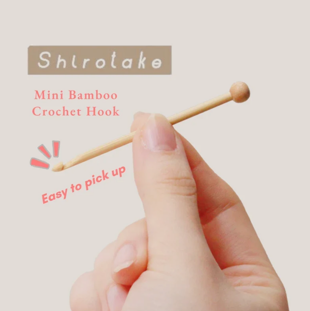 Mini Bamboo Crochet Hook