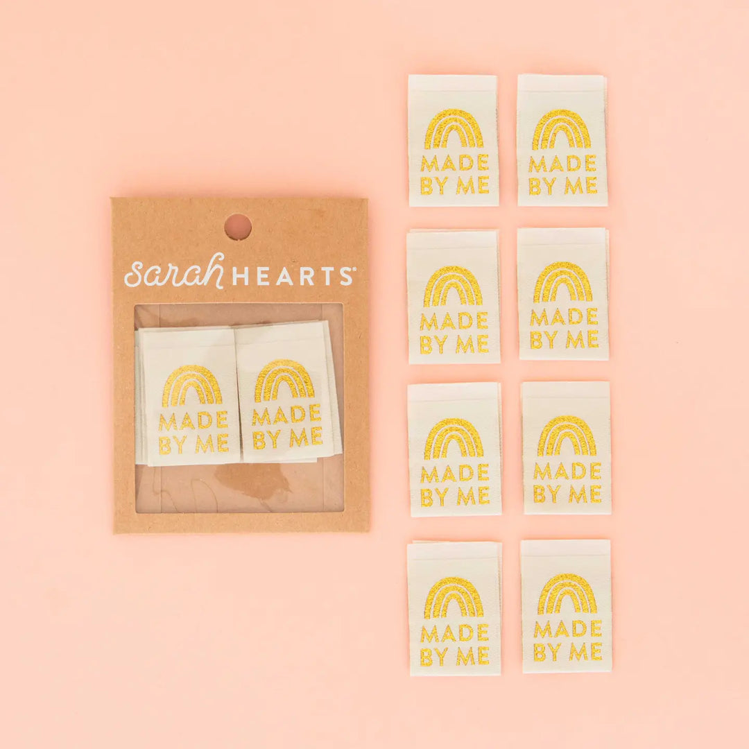 Sarah Hearts Woven Labels