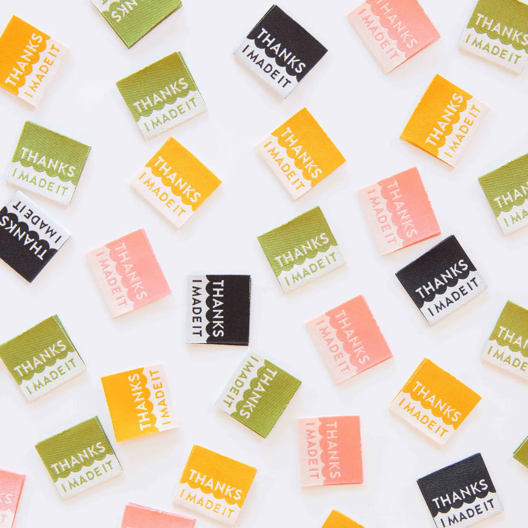 Sarah Hearts Woven Labels