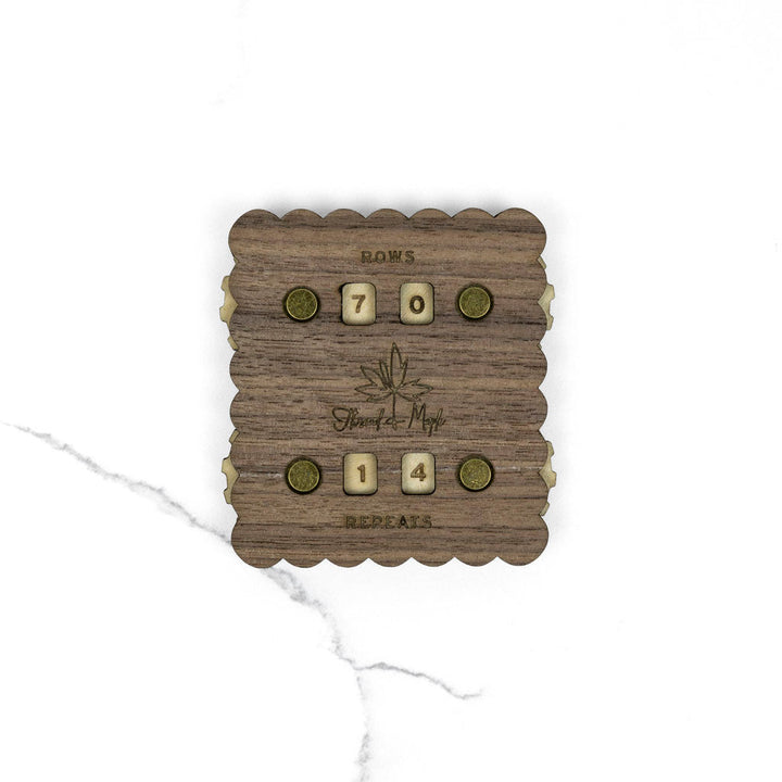 Walnut & Cherry Row Counters